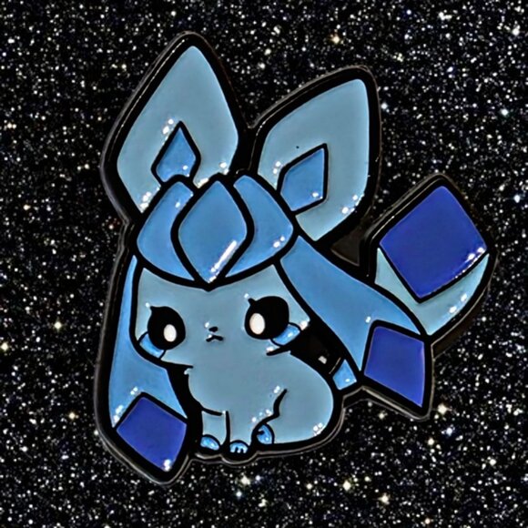 Pokémon Eevee Evolutions Chibi Enamel Pin Set – 9 Piece Collector’s Lot - Picture 8 of 11